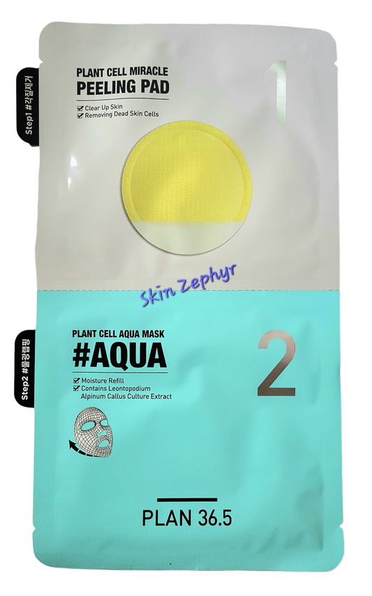 Plan 36.5 Plant Cell 2-Step Aqua Mask