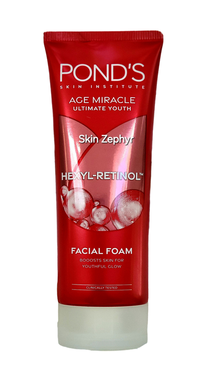 Pond's Age Miracle Ultimate Youth Hexyl-Retinol Facial Foam