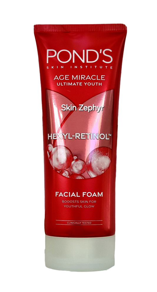 Pond's Age Miracle Ultimate Youth Hexyl-Retinol Facial Foam