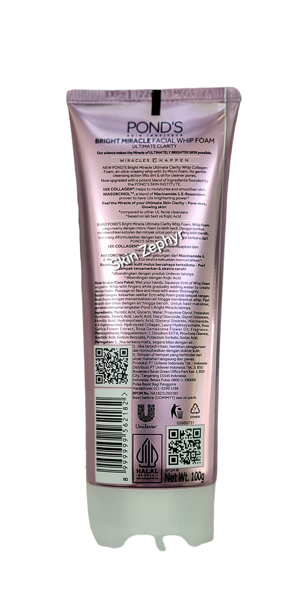 Pond's Bright Miracle Ultimate Clarity Whip Collagen Whip Foam