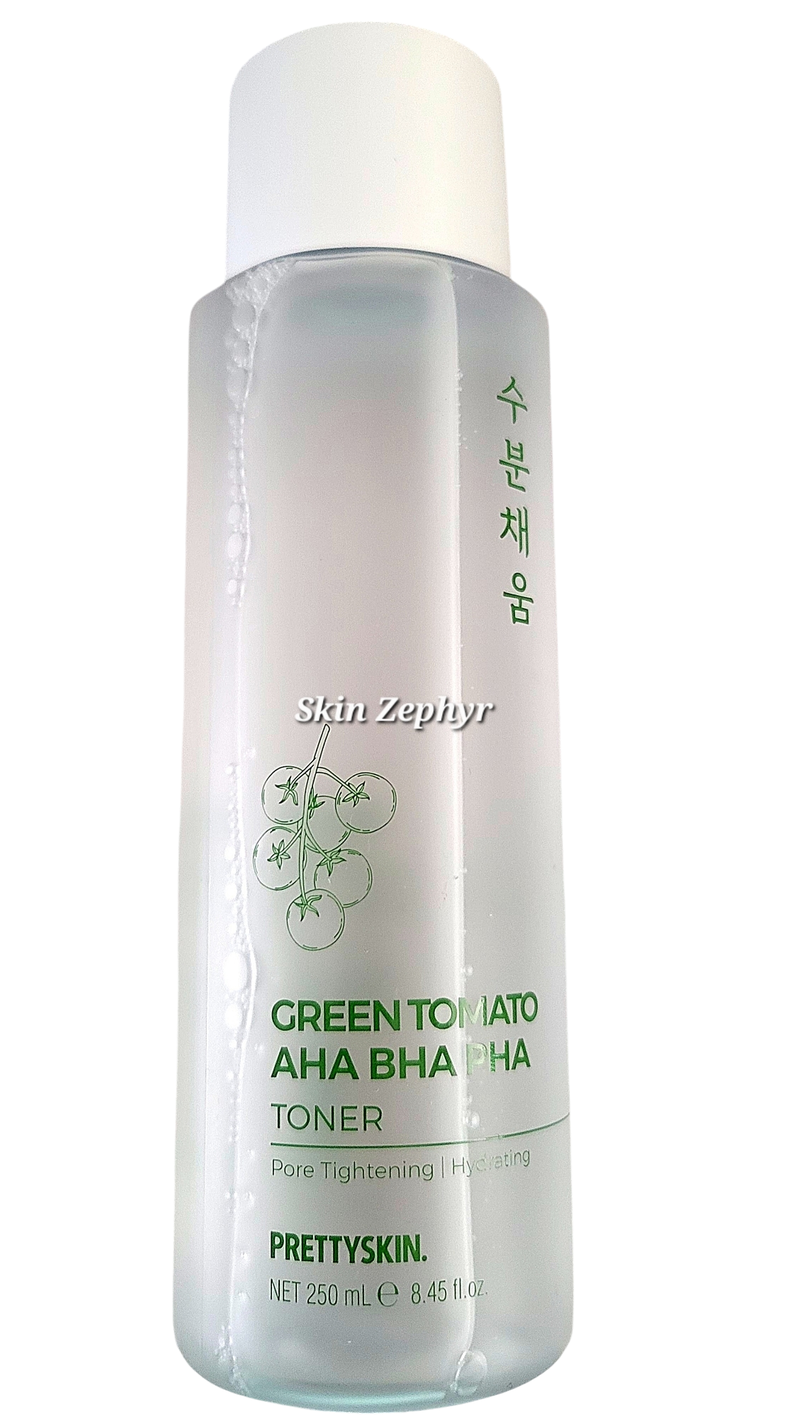 Prettyskin Green Tomato AHA BHA PHA Toner
