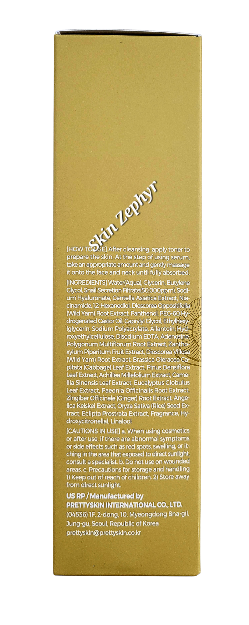 Prettyskin Snail Mucin Multi Serum