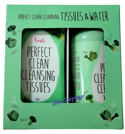 Prreti Perfect Clean Cleansing Tissues and Cleansing Water