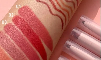 Pudaier Dual Head Lip Liner & Lipstick