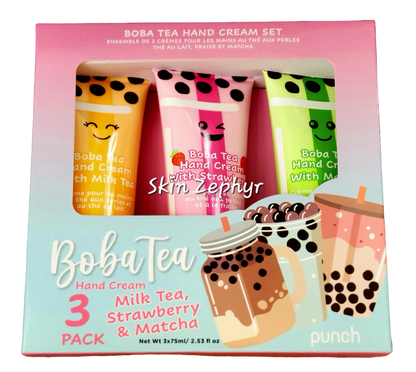 Punch Boba Tea Hand Cream Set