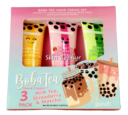Punch Boba Tea Hand Cream Set