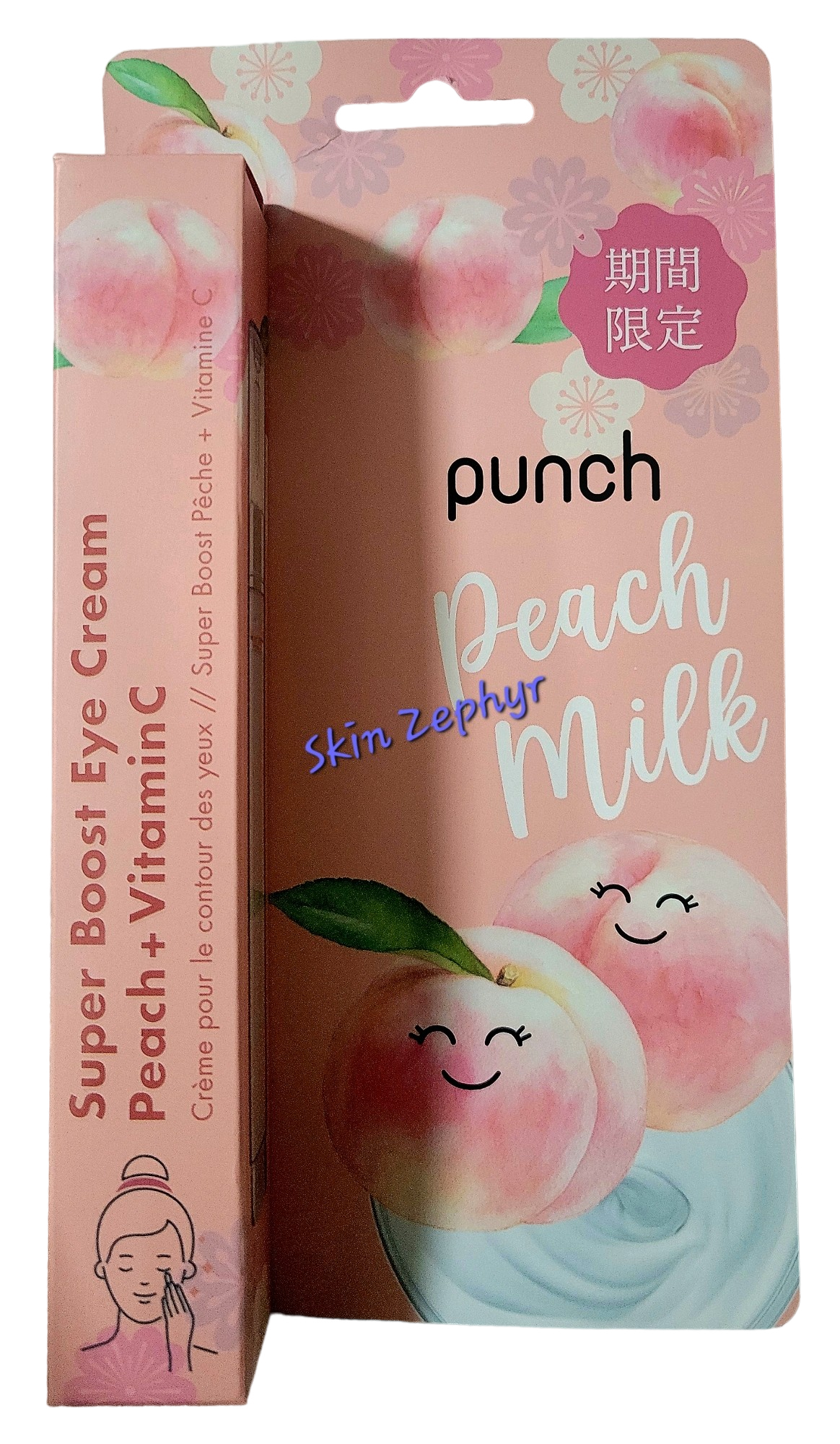 Punch Peach Milk Peach + Vitamin C Super Boost Eye Cream – Skin Zephyr
