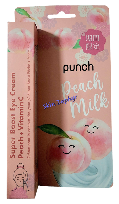 Punch Peach Milk Peach + Vitamin C Super Boost Eye Cream