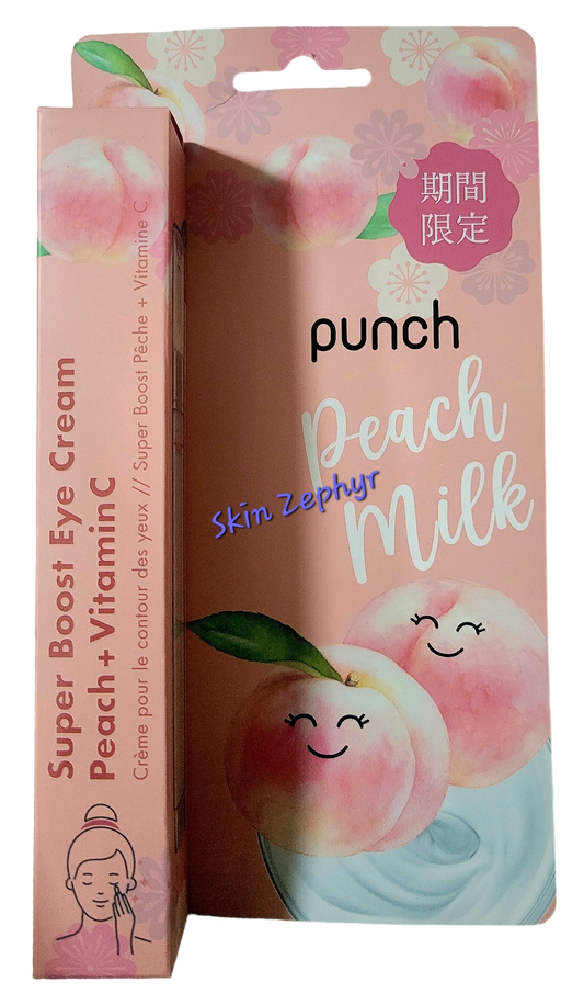 Punch Peach Milk Peach + Vitamin C Super Boost Eye Cream