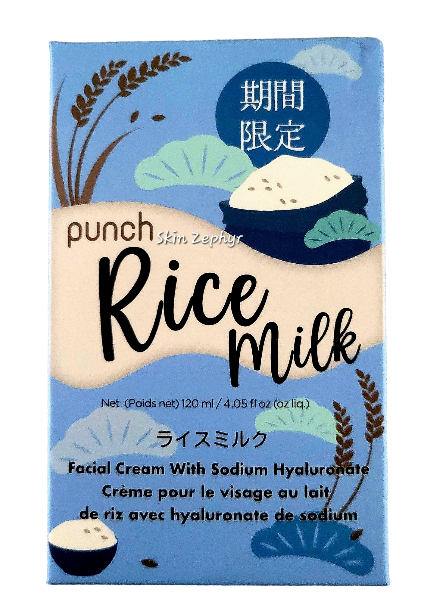 Punch Rice Milk Hyaluronic Facial Cream