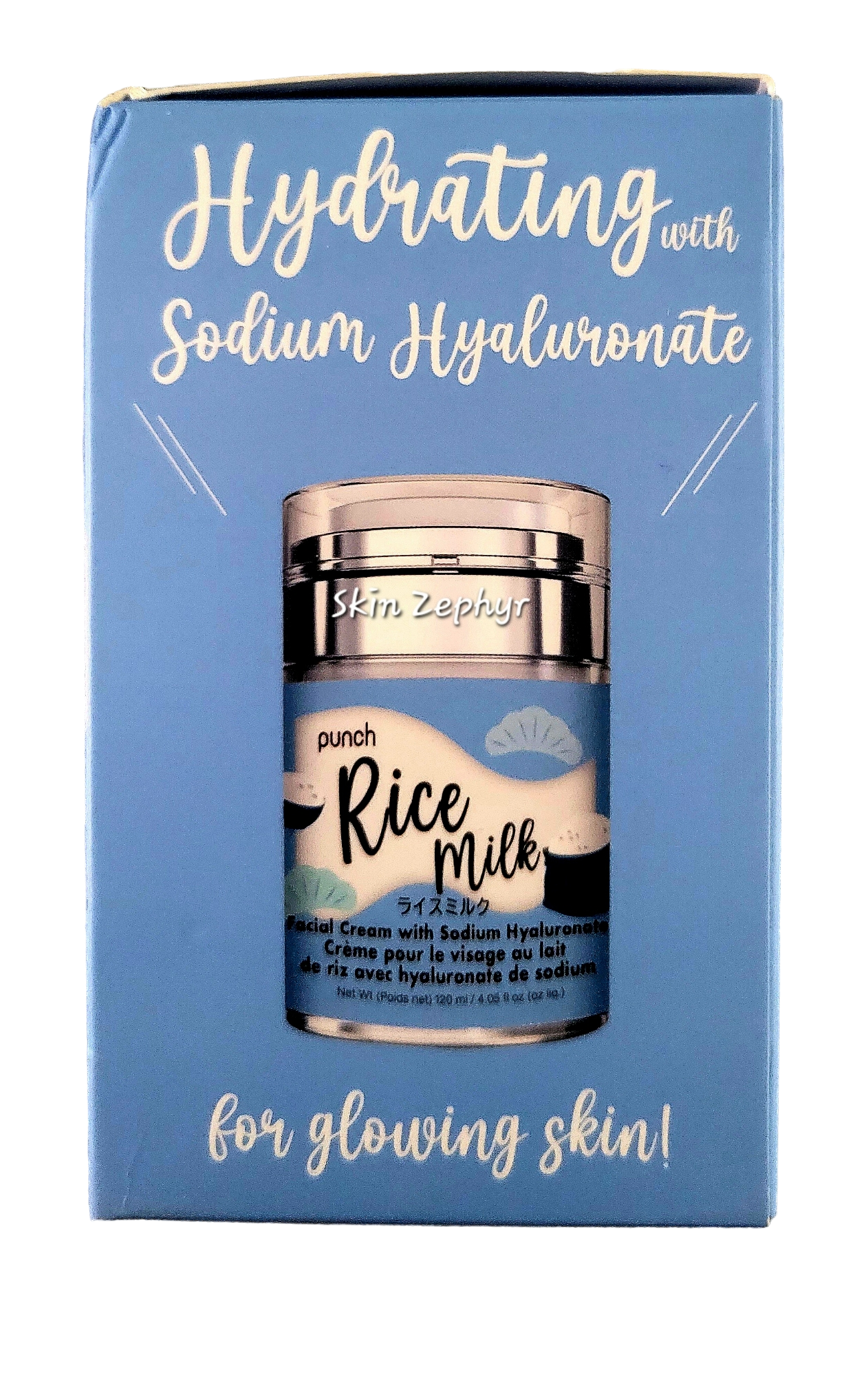 Punch Rice Milk Hyaluronic Facial Cream