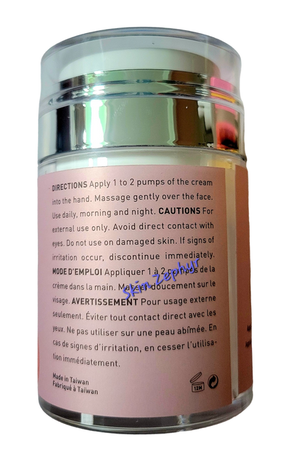 Punch Strawberry Milk Facial Cream with Vitamin E