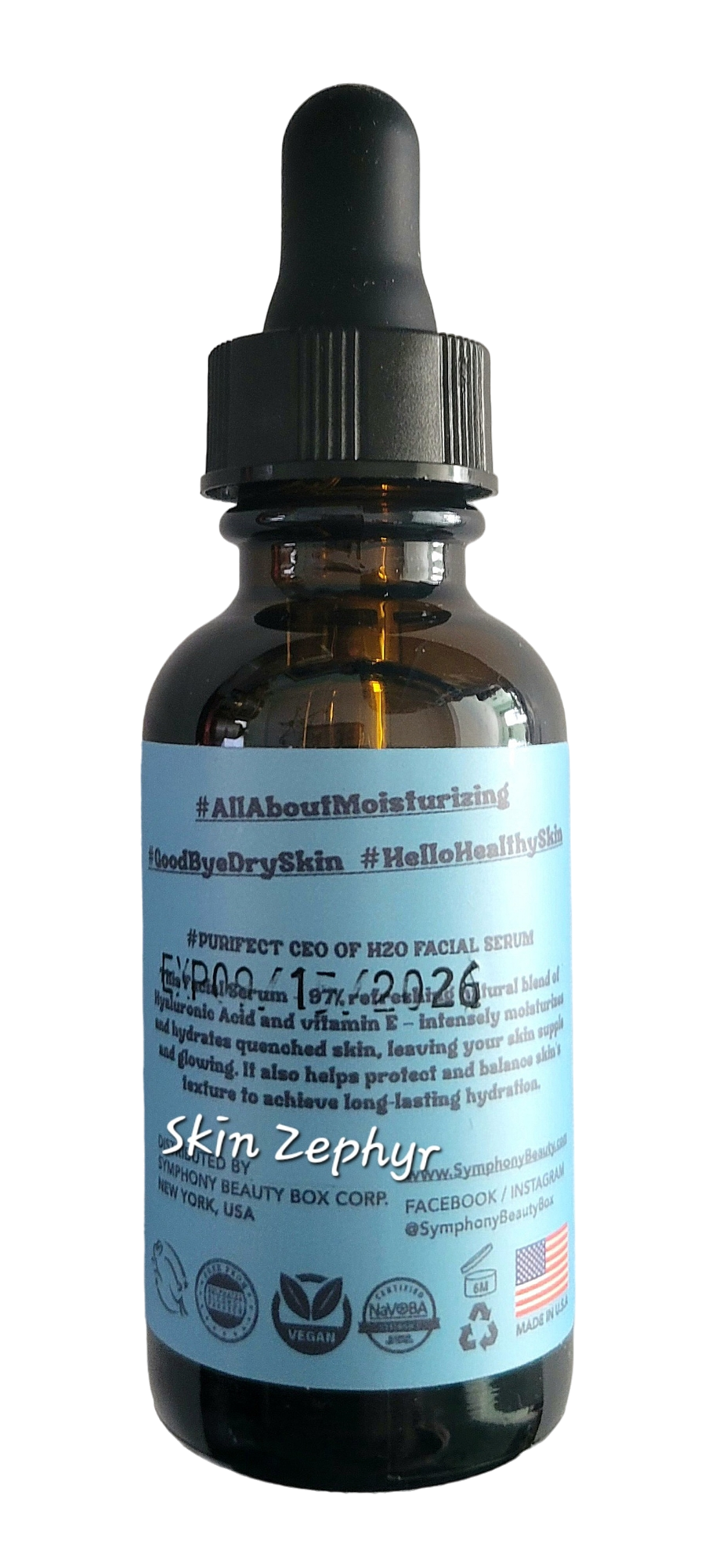 Purifect CEO of H2O Hyaluronic Acid Serum