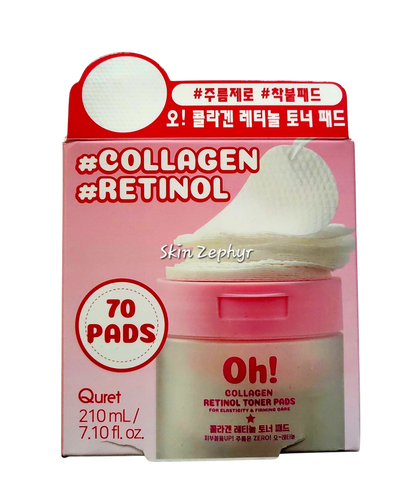 Quret Oh! Collagen Retinol Toner Pads