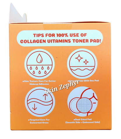 Quret Oh! Collagen Vitamins Toner Pads