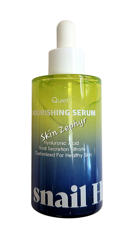 Quret Nourishing Serum with Snail and Hyaluronic Acid (Bonus Size)