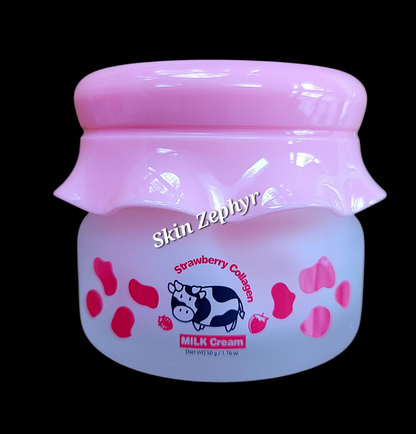 Quret Strawberry Collagen Milk Cream