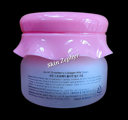 Quret Strawberry Collagen Milk Cream