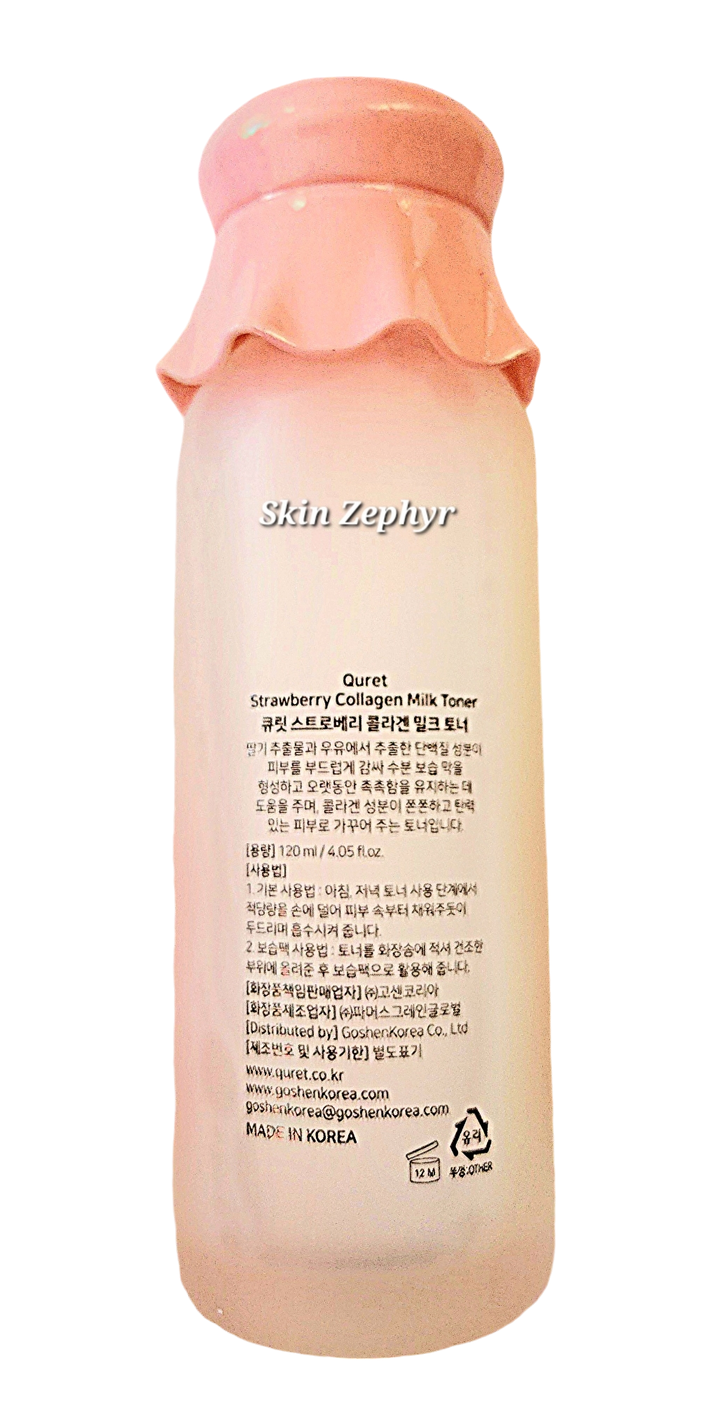 Quret Strawberry Collagen Milk Toner