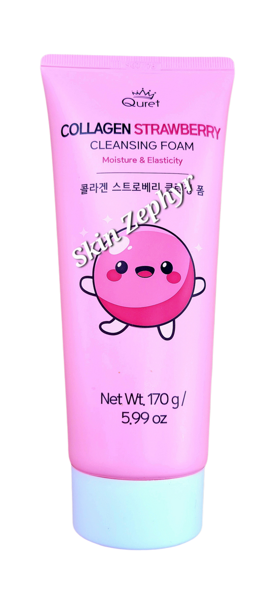 Quret Collagen Strawberry Foam Cleanser