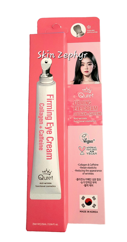 Quret Firming Eye Cream with Collagen and Caffeine