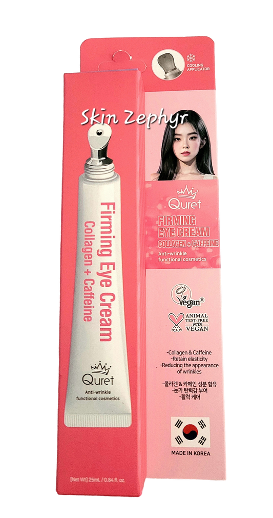 Quret Firming Eye Cream with Collagen and Caffeine