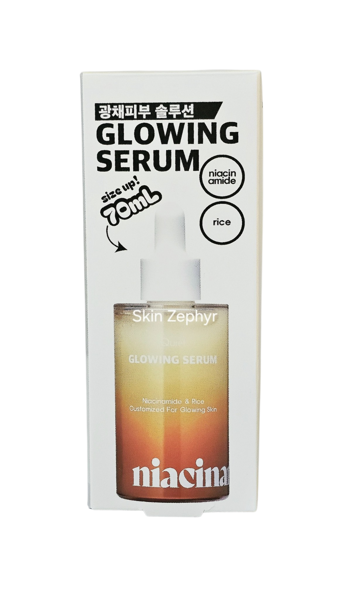 Quret Niacinamide & Rice Glowing Serum