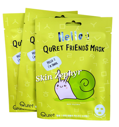 Quret Hello Friends Masks (Snail)