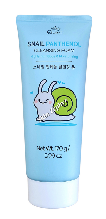 Quret Snail Panthenol Cleansing Foam