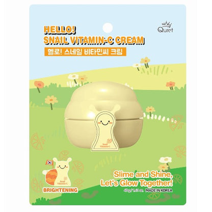 Quret Hello! Snail Vitamin-C Cream