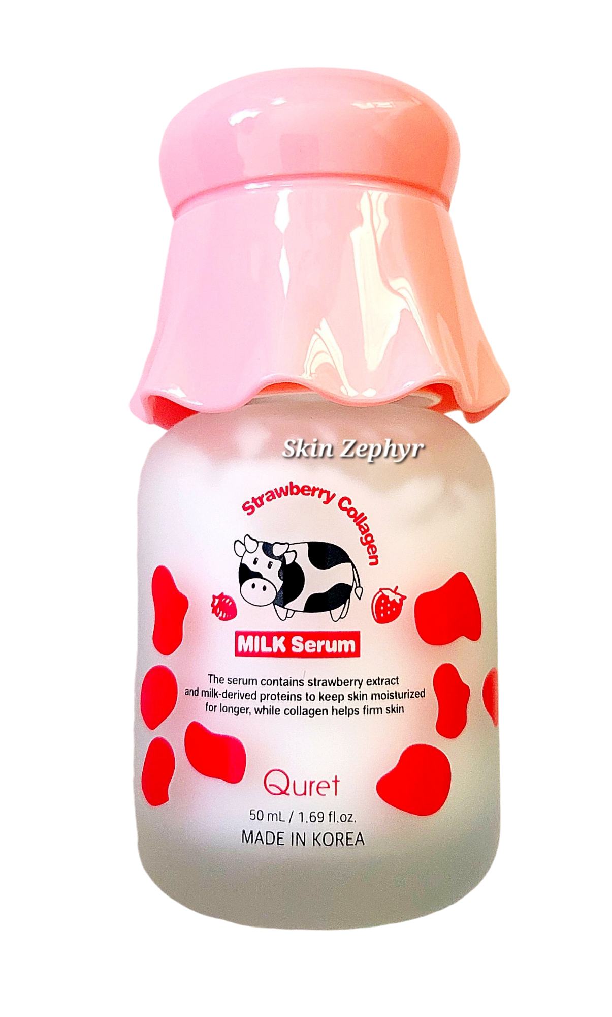 Quret Strawberry Collagen Milk Serum
