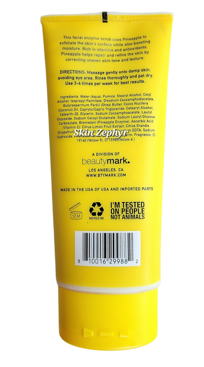Seed and Clay Pineapple Enzyme Retexturizing Gel Facial Scrub No. 314