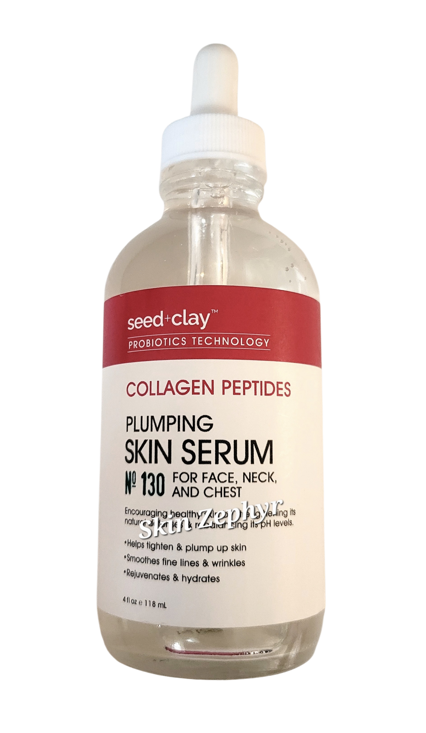 Seed and Clay Collagen Peptides Plumping Skin Serum No. 130