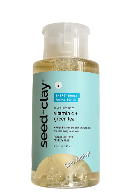 Seed and Clay Energy Boost Facial Toner