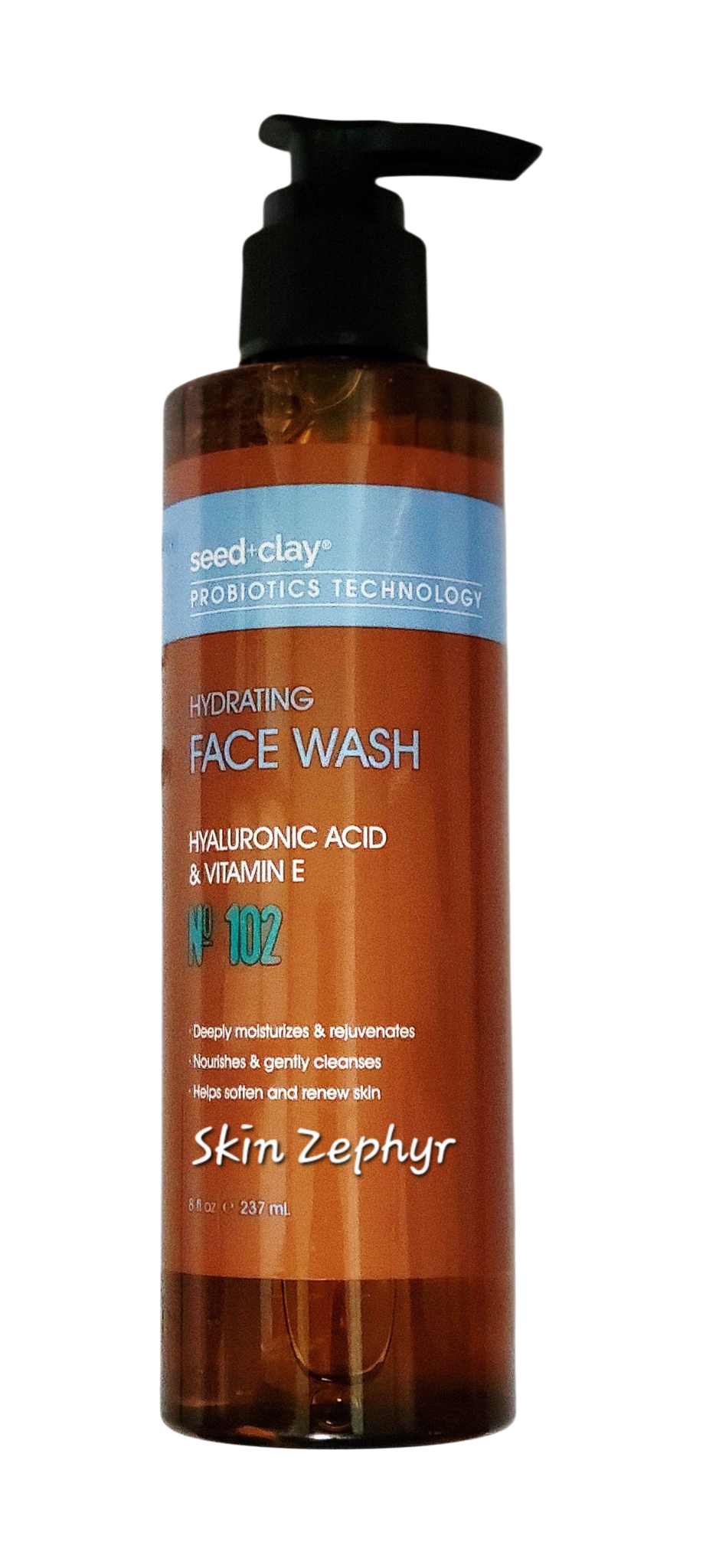 Seed and Clay Hyaluronic Acid & Vitamin E  Hydrating Face Wash No. 102