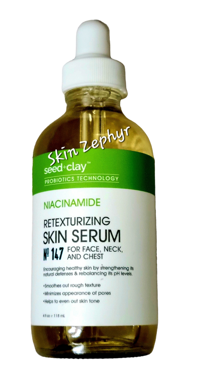 Seed and Clay Niacinamide Retexturizing Skin Serum no. 147