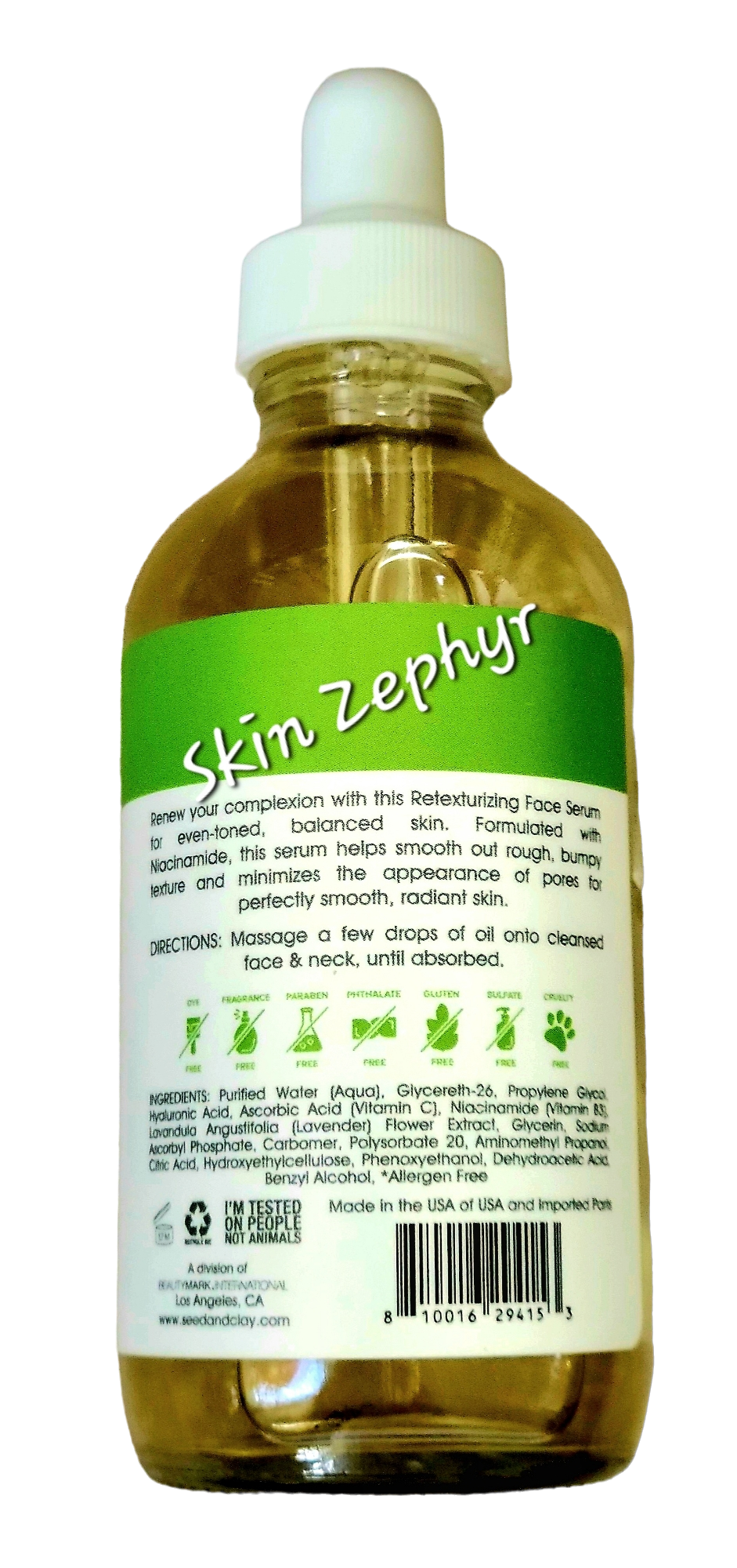 Seed and Clay Niacinamide Retexturizing Skin Serum no. 147