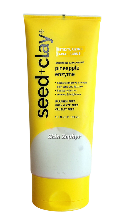 Seed and Clay Pineapple Enzyme Retexturizing Gel Facial Scrub No. 314