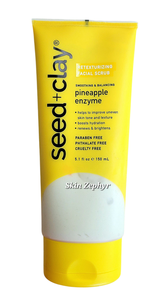 Seed and Clay Pineapple Enzyme Retexturizing Gel Facial Scrub No. 314