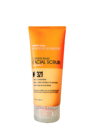Seed and Clay Redness Relief Vitamin C Facial Scrub No. 321