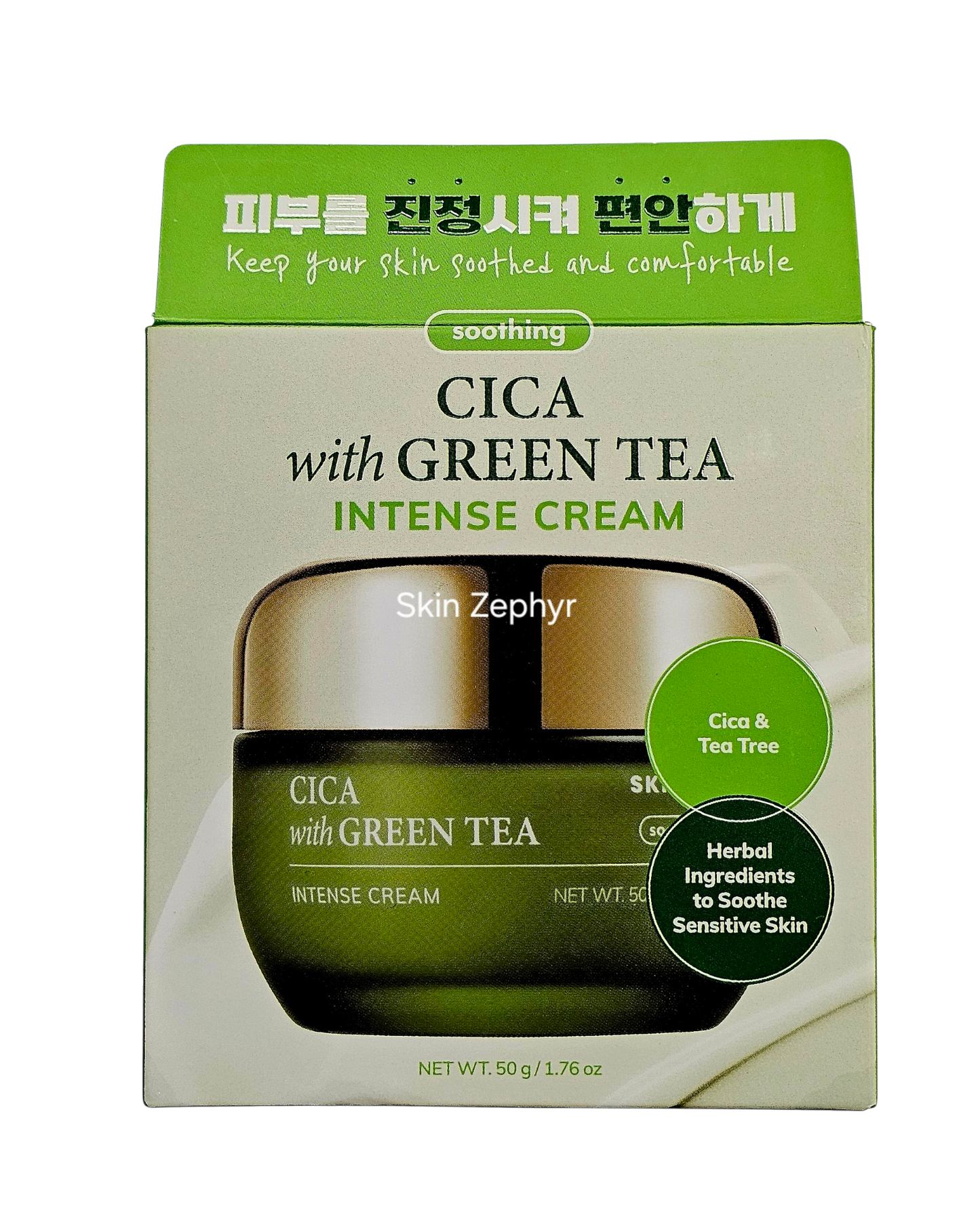 Skin627 Cica with Green Tea Intense Cream