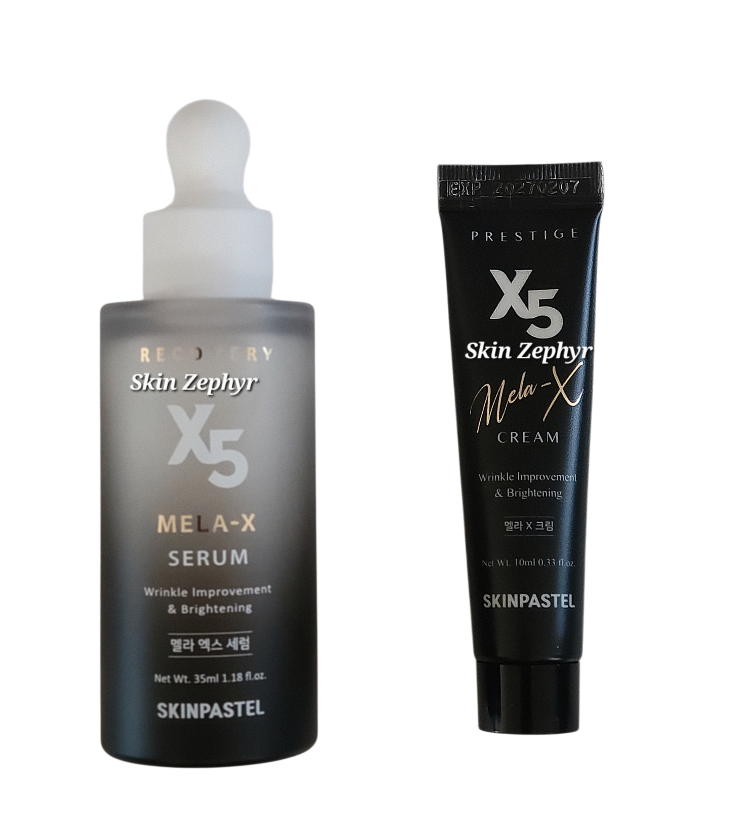 Skinpastel Recovery x5 Mela Serum and Cream Duo