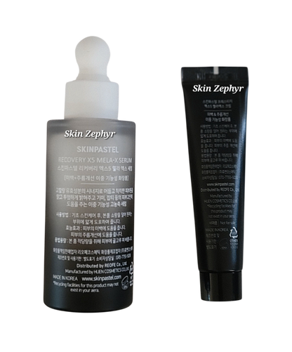 Skinpastel Recovery x5 Mela Serum and Cream Duo