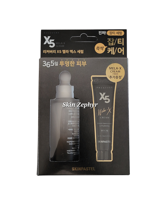 Skinpastel Recovery x5 Mela Serum and Cream Duo