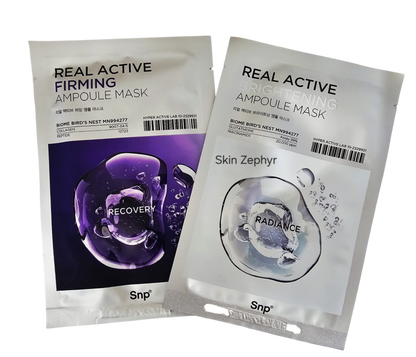 SNP Radiance X Firming Active Mask Set