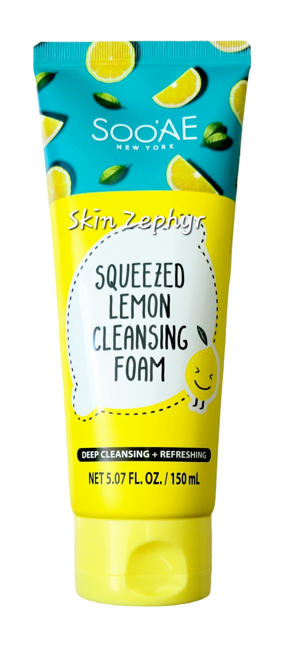 Soo'AE Fresh Squeezed Lemon Cleansing Foam