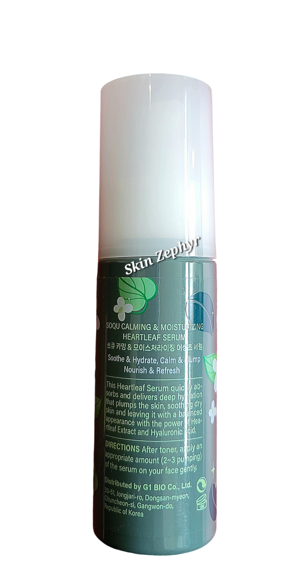 Soqu Calming and Moisturizing Heartleaf Serum