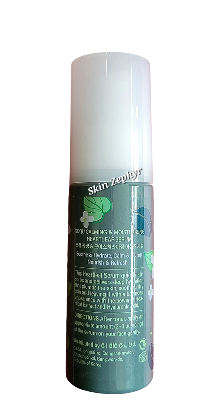 Soqu Calming and Moisturizing Heartleaf Serum