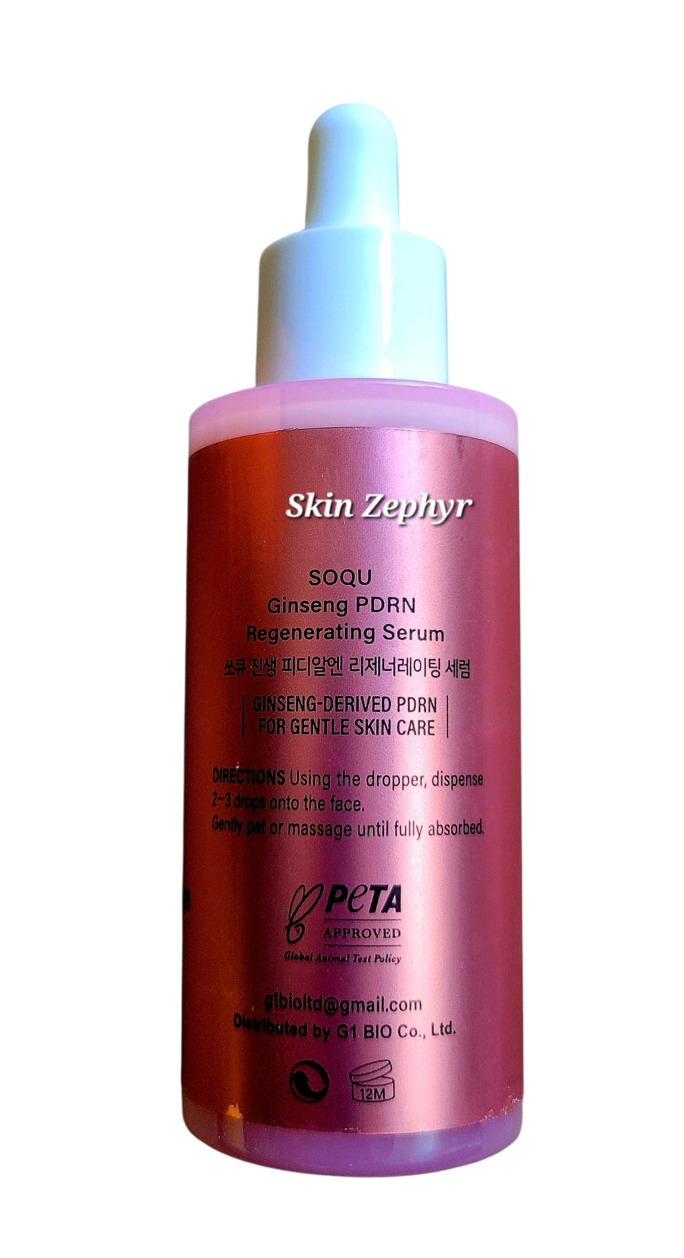Soqu Ginseng PDRN Regenerating Serum