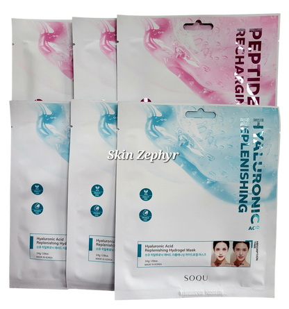 Soqu Radiance Boosting Hydrogel Mask Set